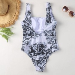 DIOR 2025SS Swimsuit for elegant casual outfits