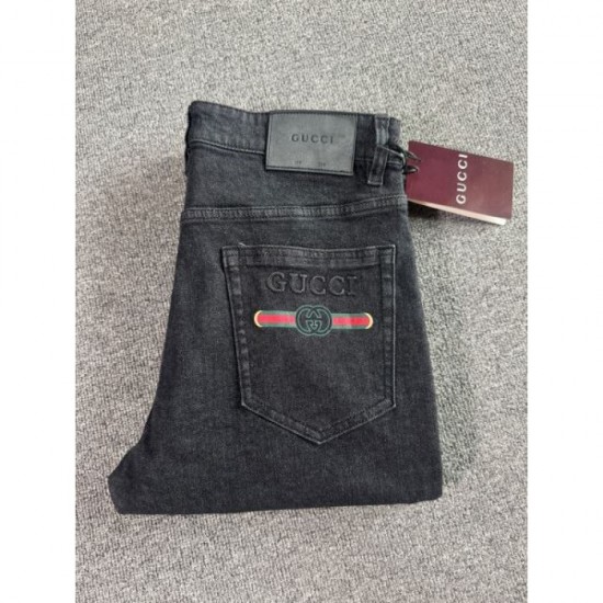 2025 Fall/Winter Jeans GUCCI Gucci Color check pants that look great on autumn/winter 2025 Fall/Winter Jeans GUCCI Gucci Color check pants that look great on autumn/winter