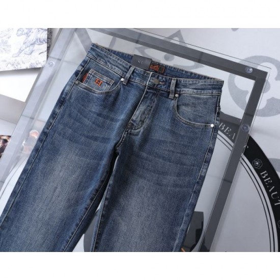 2025 Fall/Winter Jeans HERMES Hermes Elegant Casual Stylish New Product 2025 Fall/Winter Jeans HERMES Hermes Elegant Casual Stylish New Product
