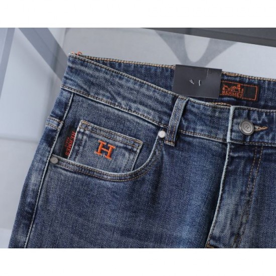 2025 Fall/Winter Jeans HERMES Hermes Elegant Casual Stylish New Product 2025 Fall/Winter Jeans HERMES Hermes Elegant Casual Stylish New Product