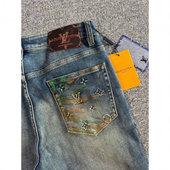 2025 Fall/Winter Jeans LOUIS VUITTON Autumn/Winter Limited Miraculous Restock 2025 Fall/Winter Jeans LOUIS VUITTON Autumn/Winter Limited Miraculous Restock