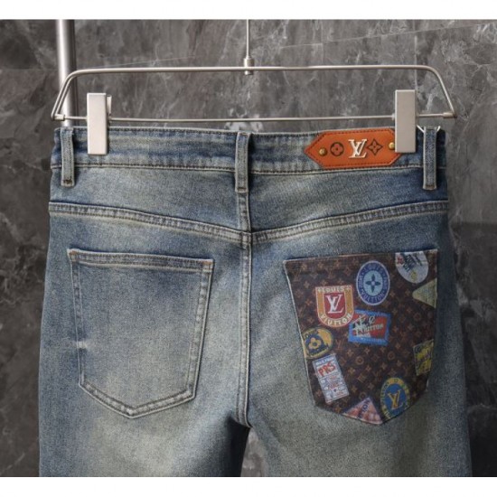 2025 Fall/Winter Jeans LOUIS VUITTON Adult Advanced Coordination Pants 2025 Fall/Winter Jeans LOUIS VUITTON Adult Advanced Coordination Pants