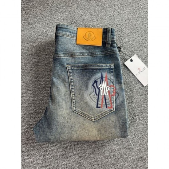 2025 Fall/Winter Jeans MONCLER Moncler Best of the Season, Popular New Model 2025 Fall/Winter Jeans MONCLER Moncler Best of the Season, Popular New Model