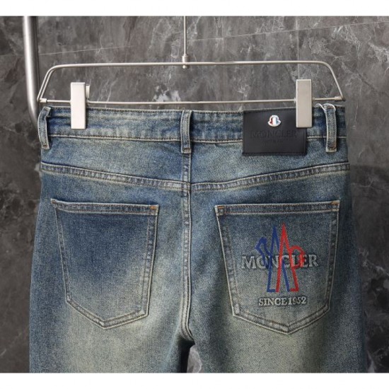 2025 Fall/Winter Jeans MONCLER Moncler Exceptional Popular Autumn/Winter Limited Jeans 2025 Fall/Winter Jeans MONCLER Moncler Exceptional Popular Autumn/Winter Limited Jeans