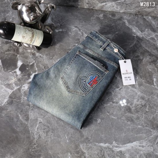 2025 Fall/Winter Jeans MONCLER Moncler Autumn Explosive Popular Item 2025 Fall/Winter Jeans MONCLER Moncler Autumn Explosive Popular Item