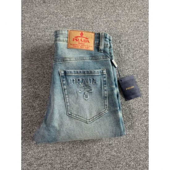 2025 Fall/Winter Jeans PRADA New Arrivals Classic Popular Brand Pants 2025 Fall/Winter Jeans PRADA New Arrivals Classic Popular Brand Pants