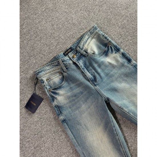 2025 Fall/Winter Jeans PRADA New Arrivals Classic Popular Brand Pants 2025 Fall/Winter Jeans PRADA New Arrivals Classic Popular Brand Pants