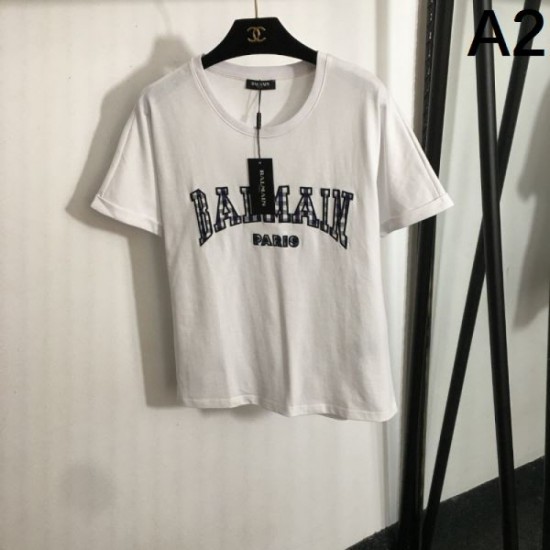 2025SS Short Sleeve T-Shirt BALMAIN Balmain Style filled with charm 2025SS Short Sleeve T-Shirt BALMAIN Balmain Style filled with charm