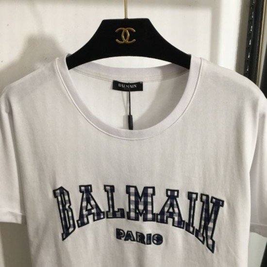 2025SS Short Sleeve T-Shirt BALMAIN Balmain Style filled with charm 2025SS Short Sleeve T-Shirt BALMAIN Balmain Style filled with charm