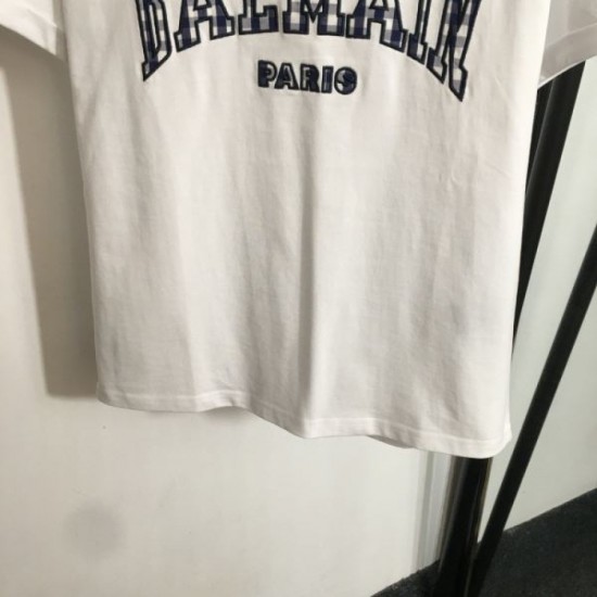 2025SS Short Sleeve T-Shirt BALMAIN Balmain Style filled with charm 2025SS Short Sleeve T-Shirt BALMAIN Balmain Style filled with charm