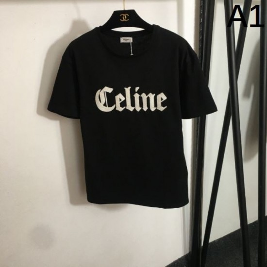 2025SS Short Sleeve T-shirt CELINE Celine Cooler than it looks 2025SS Short Sleeve T-shirt CELINE Celine Cooler than it looks