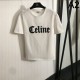 2025SS Short Sleeve T-shirt CELINE Celine Cooler than it looks 2025SS Short Sleeve T-shirt CELINE Celine Cooler than it looks