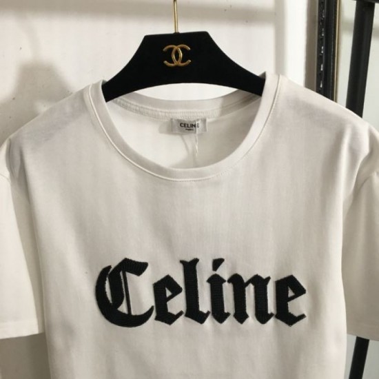 2025SS Short Sleeve T-shirt CELINE Celine Cooler than it looks 2025SS Short Sleeve T-shirt CELINE Celine Cooler than it looks