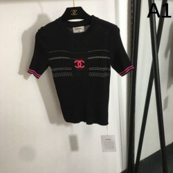 2025SS Short-sleeved knit CHANEL Chanel Ends first served once sold out