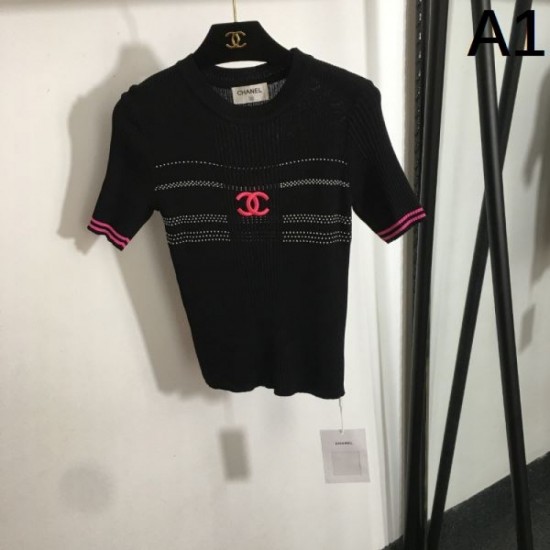 2025SS Short-sleeved knit CHANEL Chanel Ends first served once sold out 2025SS Short-sleeved knit CHANEL Chanel Ends first served once sold out
