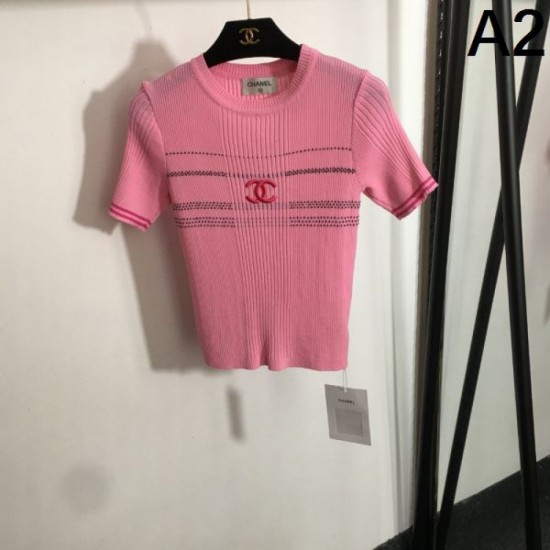 2025SS Short-sleeved knit CHANEL Chanel Ends first served once sold out 2025SS Short-sleeved knit CHANEL Chanel Ends first served once sold out