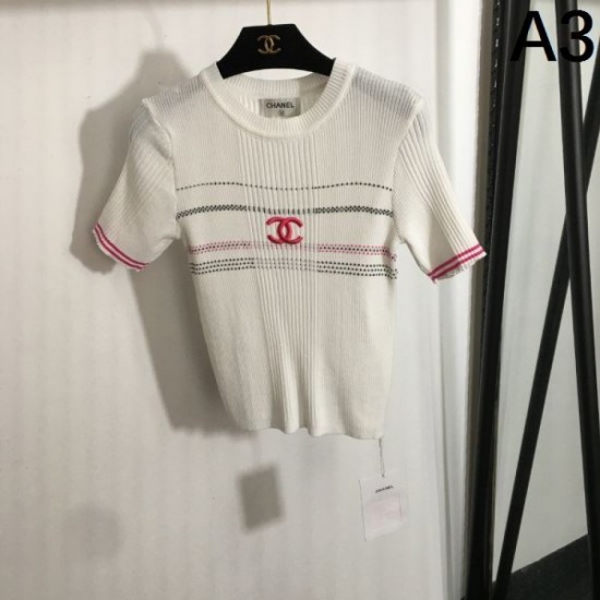 2025SS Short-sleeved knit CHANEL Chanel Ends first served once sold out 2025SS Short-sleeved knit CHANEL Chanel Ends first served once sold out