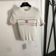 2025SS Short-sleeved knit CHANEL Chanel Ends first served once sold out 2025SS Short-sleeved knit CHANEL Chanel Ends first served once sold out