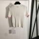 2025SS Short-sleeved knit CHANEL Chanel Ends first served once sold out 2025SS Short-sleeved knit CHANEL Chanel Ends first served once sold out