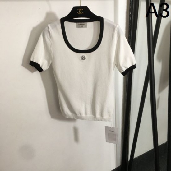 2025SS Short-sleeved knit CHANEL Chanel Highly popular domestic sold out quantity limited 2025SS Short-sleeved knit CHANEL Chanel Highly popular domestic sold out quantity limited