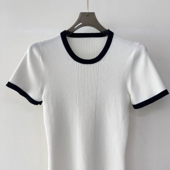 2025SS Short Sleeve CHANEL Chanel Trend Short Sleeve Tops This Season