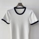 2025SS Short Sleeve CHANEL Chanel Trend Short Sleeve Tops This Season