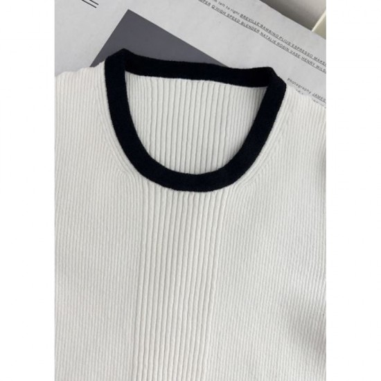2025SS Short Sleeve CHANEL Chanel Trend Short Sleeve Tops This Season
