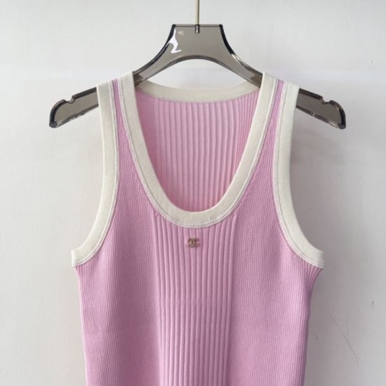 2025SS Tank Top CHANEL Chanel New releases featured in popular magazines