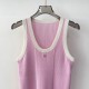 2025SS Tank Top CHANEL Chanel New releases featured in popular magazines