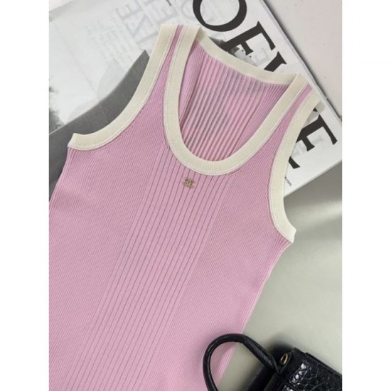 2025SS Tank Top CHANEL Chanel New releases featured in popular magazines