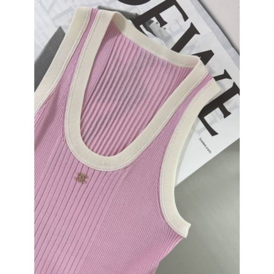 2025SS Tank Top CHANEL Chanel New releases featured in popular magazines