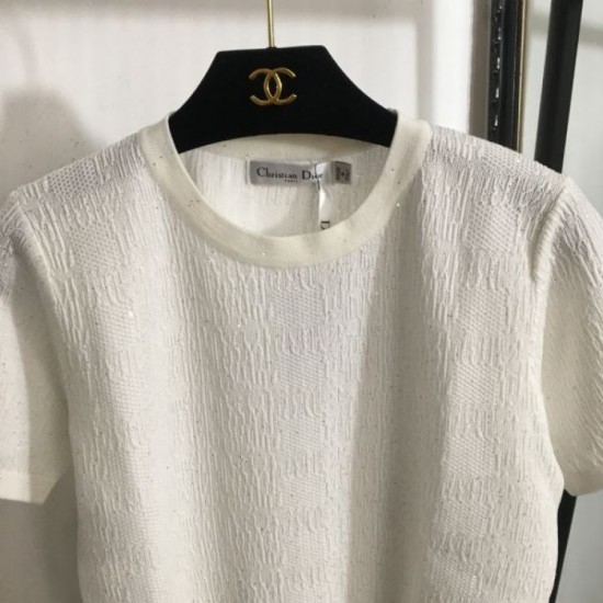 2025SS Short-sleeved knit DIOR Dior Most popular product 2025SS Short-sleeved knit DIOR Dior Most popular product