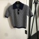 2025SS Short-sleeved knit FENDI Fashion sensitive 2025SS Short-sleeved knit FENDI Fashion sensitive