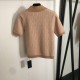 2025SS Short-sleeved knit FENDI Fashion sensitive 2025SS Short-sleeved knit FENDI Fashion sensitive