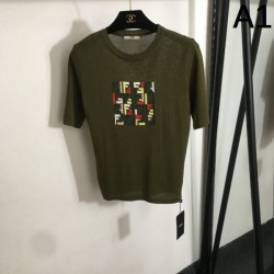 2025SS Short Sleeve T-Shirt FENDI Fendi with a strong presence every season