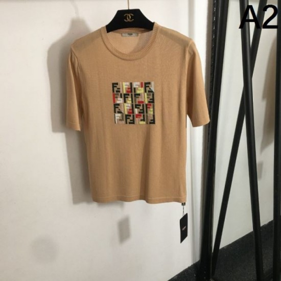 2025SS Short Sleeve T-Shirt FENDI Fendi with a strong presence every season