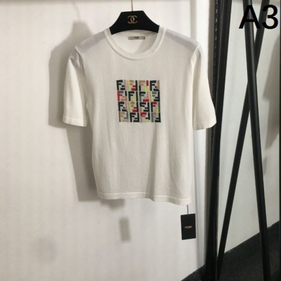 2025SS Short Sleeve T-Shirt FENDI Fendi with a strong presence every season