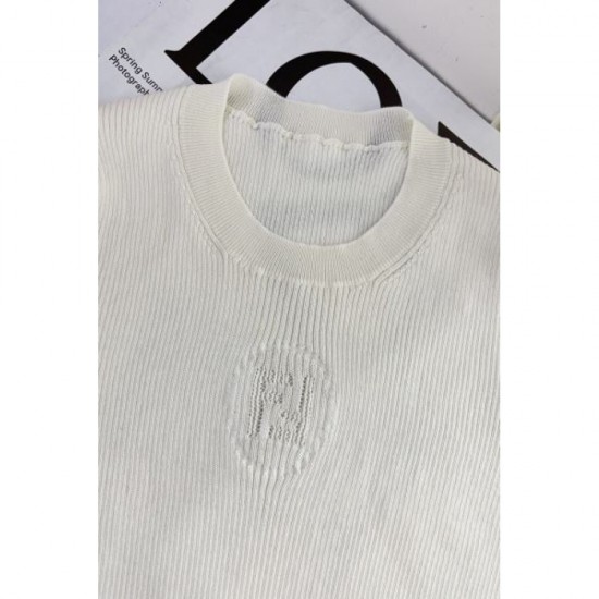 2025SS Short Sleeve FENDI Very popular and sure to improve your fashion