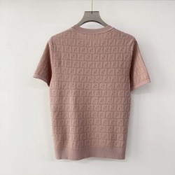 2025SS Short Sleeve FENDI Featured Latest Collection Short Sleeve