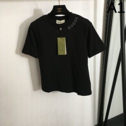 2025SS Short Sleeve T-shirt GUCCI New Product Limited Gorgeous Cute