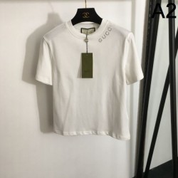 2025SS Short Sleeve T-shirt GUCCI New Product Limited Gorgeous Cute