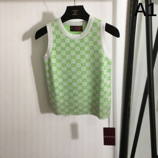 2025SS Knit Vest GUCCI Latest ☆ Very Popular ☆ Talking 2025SS Knit Vest GUCCI Latest ☆ Very Popular ☆ Talking