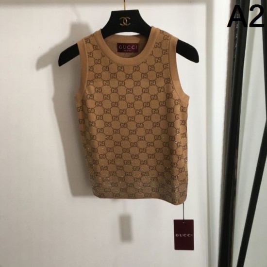 2025SS Knit Vest GUCCI Latest ☆ Very Popular ☆ Talking 2025SS Knit Vest GUCCI Latest ☆ Very Popular ☆ Talking