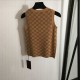 2025SS Knit Vest GUCCI Latest ☆ Very Popular ☆ Talking 2025SS Knit Vest GUCCI Latest ☆ Very Popular ☆ Talking