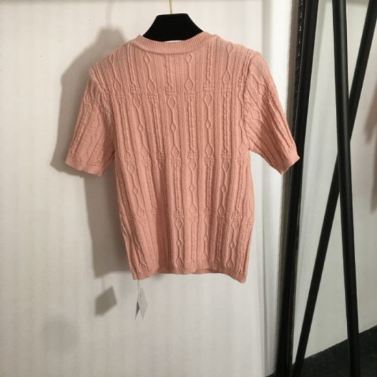 2025SS Short-sleeved knit HERMES Enjoy trendy outfits 2025SS Short-sleeved knit HERMES Enjoy trendy outfits