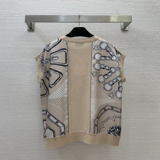 2025SS Round neck short sleeve HERMES Hermes A unique impression 2025SS Round neck short sleeve HERMES Hermes A unique impression