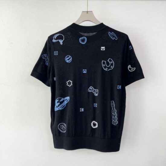 2025SS Short Sleeve HERMES A new casual and luxurious product