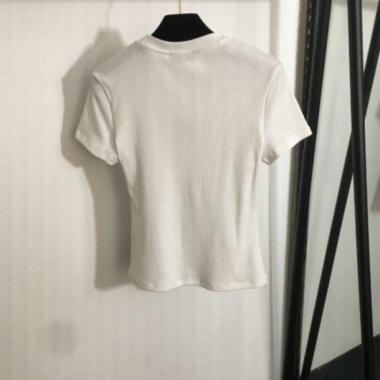 2025SS Short Sleeve T-Shirt LOEWE Refreshing Silhouette 2025SS Short Sleeve T-Shirt LOEWE Refreshing Silhouette