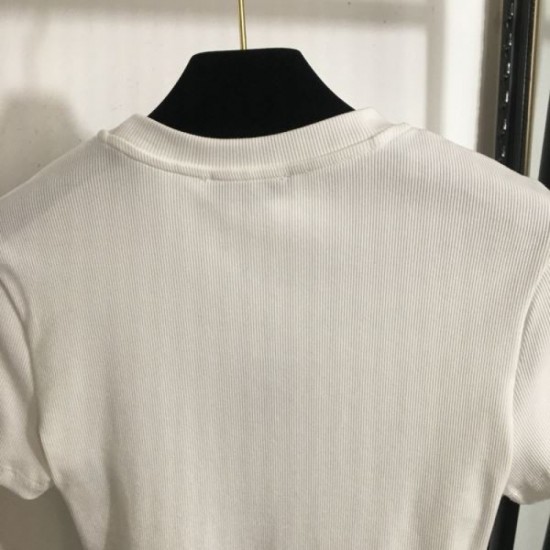 2025SS Short Sleeve T-Shirt LOEWE Refreshing Silhouette 2025SS Short Sleeve T-Shirt LOEWE Refreshing Silhouette