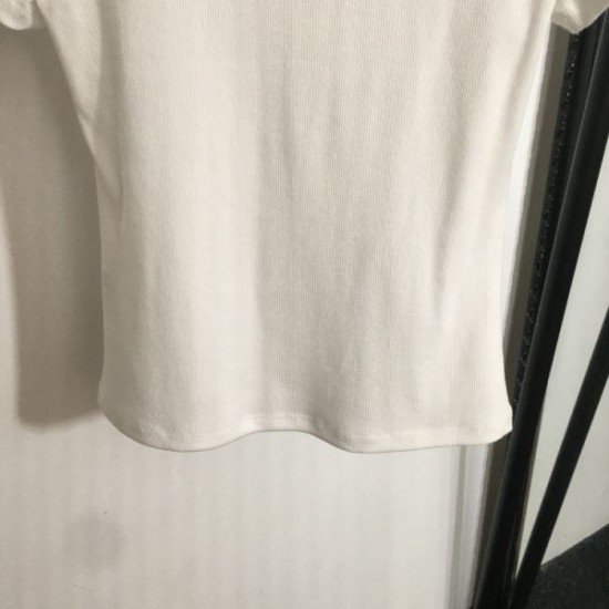 2025SS Short Sleeve T-Shirt LOEWE Refreshing Silhouette 2025SS Short Sleeve T-Shirt LOEWE Refreshing Silhouette